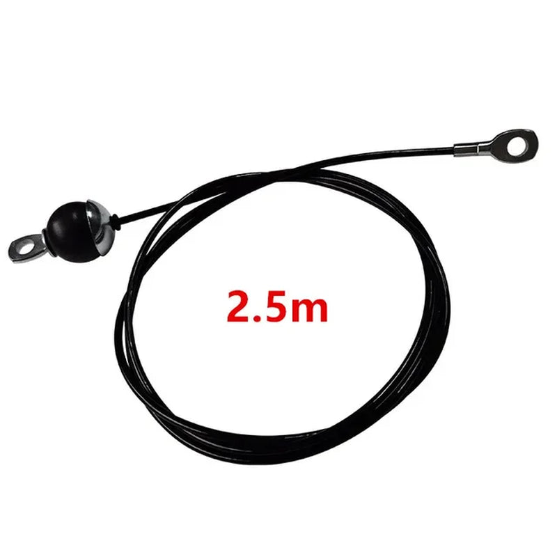 2M-5M Gym Cable Wire Rope Heavy Duty Steel Replacement Parts for Home Gym Fitness Cable Pulley Accessories Dia 5Mm